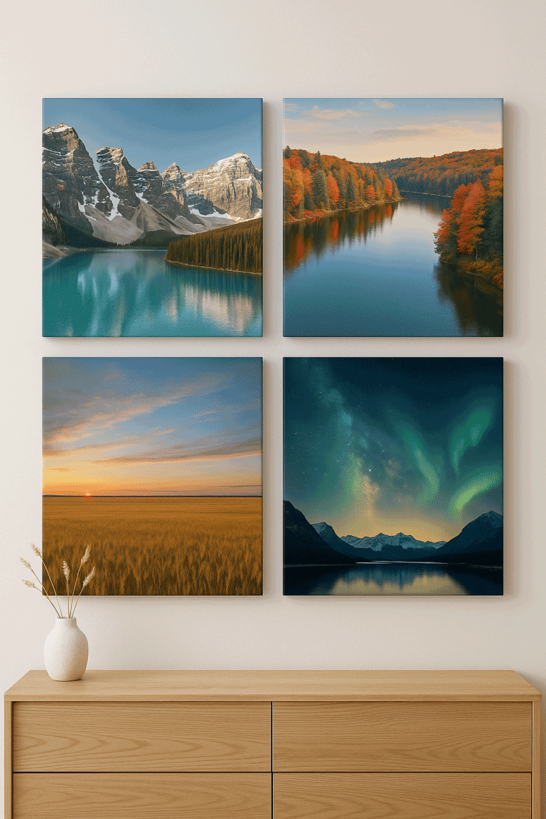 Canadian Landscapes on Canvas: Bringing the Outdoors In