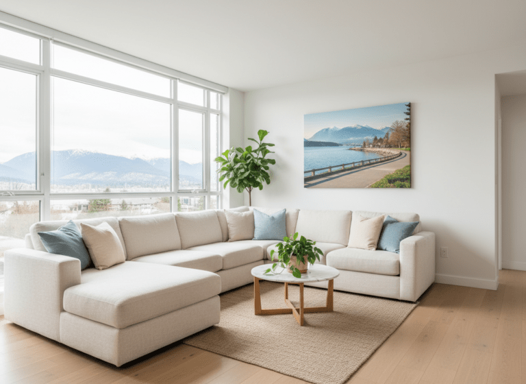 Vancouver Canvas Prints: Spring Ocean Light (Turn One Photo Into a Calm, Coastal Wall Moment)