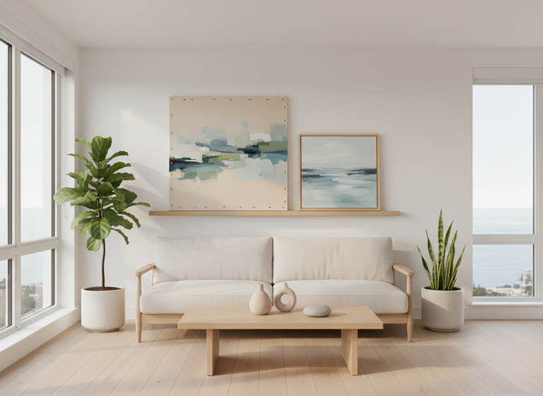 Vancouver DIY: 10 Ways to Style a Canvas That Isn’t Frame-Ready