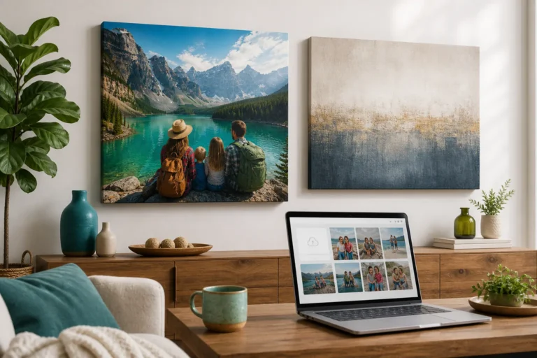 Canvas Wall Art vs Photo Canvas Prints for Vancouver Interiors
