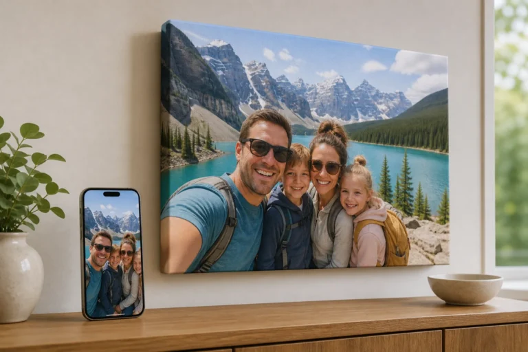 Custom Photo Canvas Vancouver: Print Landscapes and Family Pictures Properly